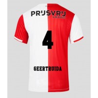 Feyenoord Lutsharel Geertruida #4 Domaci Dres 2023-24 Kratak Rukav